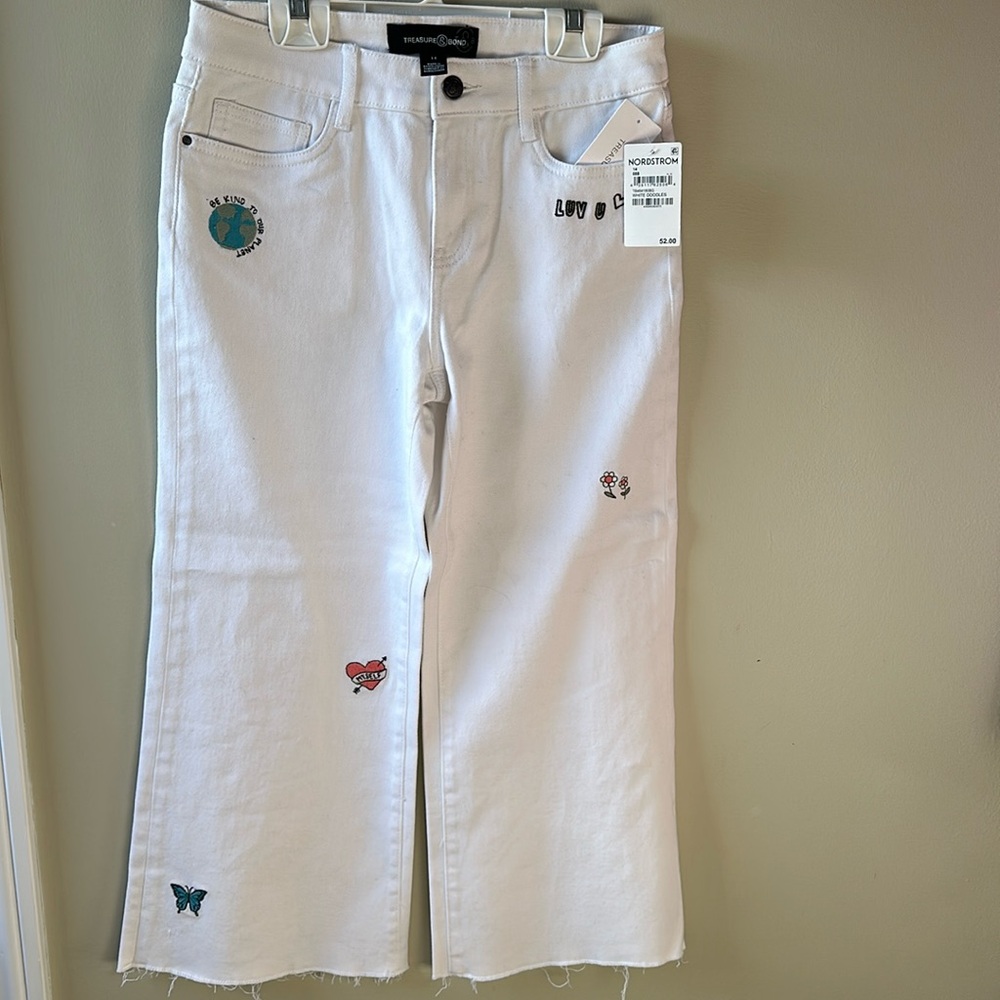 White treasure & bond jeans from Nordstrom‘s size girls 14